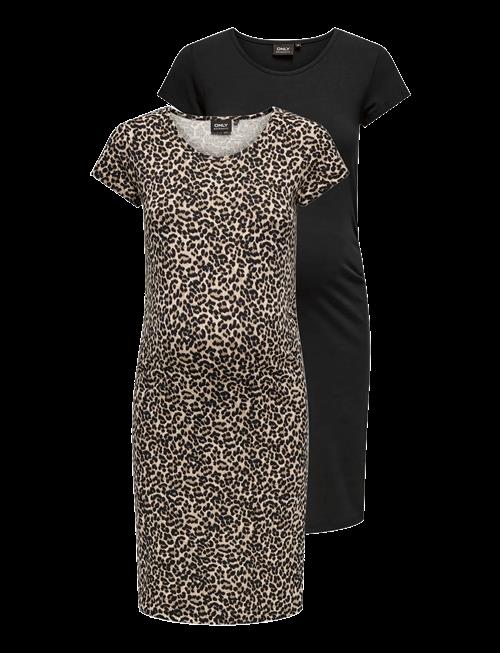 Only Maternity | Olmlovely Life S/S Dress 2-Pck Noos | S