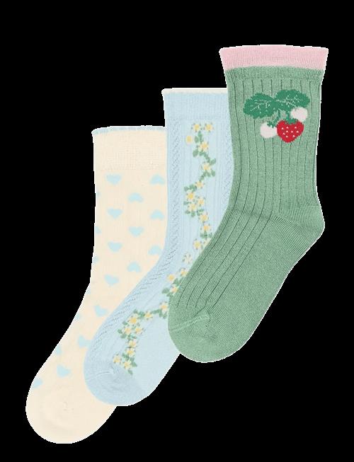 minipop | Mpopmarry Bamboo Socks 3-Pack | 19/22Y