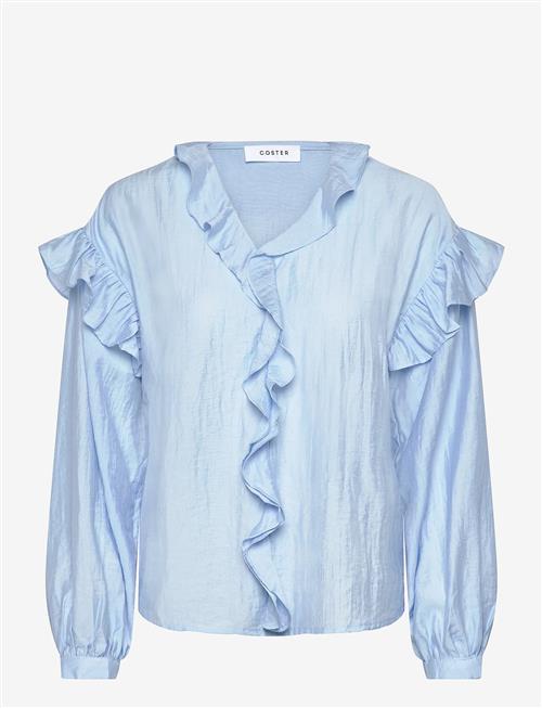 Coster Copenhagen | Longsleeved Blouse With Frills | 36
