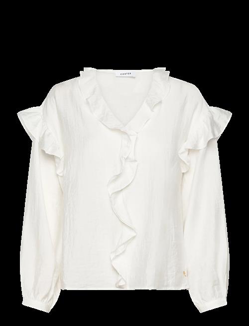 Coster Copenhagen | Longsleeved Blouse With Frills | 44
