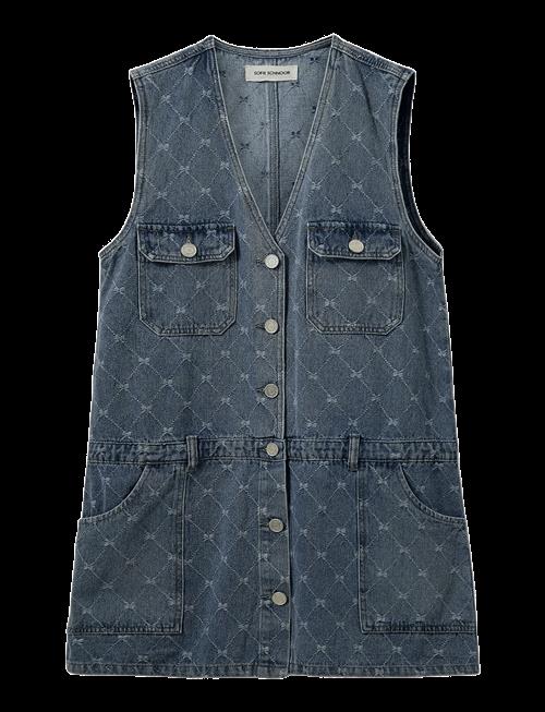 Sofie Schnoor | Albertinesw Denim Mini Dress | 36