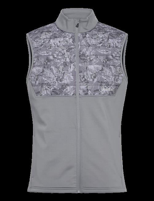 Lyle & Scott Sport | Golf Printed Windjammer Full Zip Vest | L