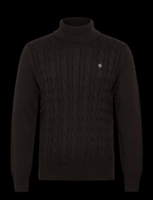 Morris | Nathan Cable Roller Neck | S