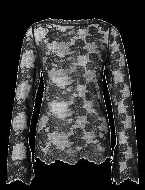 Malina | Leni Sheer Lace Top | 40