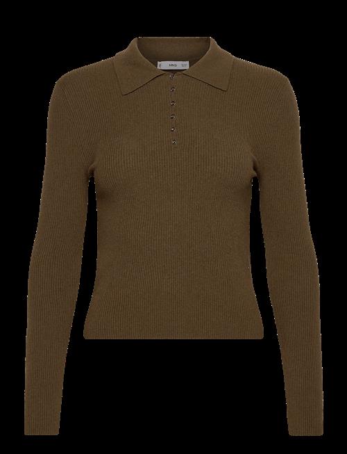 Mango | Polo-Neck Ribbed Sweater | S