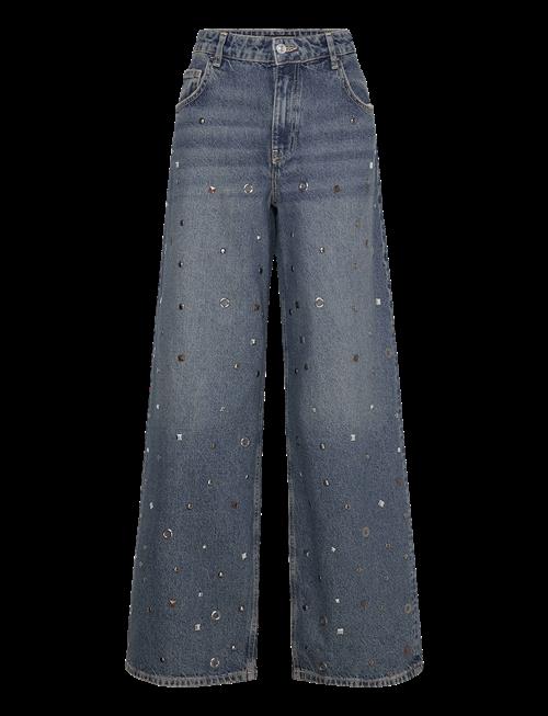 Mango | Straight-Leg Jeans With Eyelets | 34