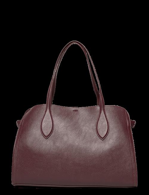 Mango | Medium Bag With Beaten Leather Effect | ONE SIZE