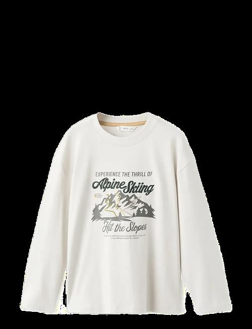 Mango | Embroidered Printed T-Shirt | 9-10