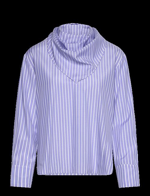 Mango | Striped Blouse With Handkerchief | S