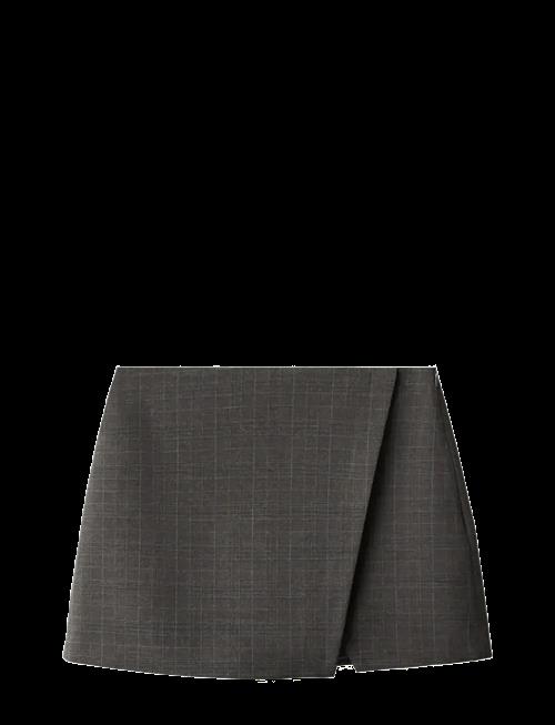 Mango | Check Wrap Skirt | 40