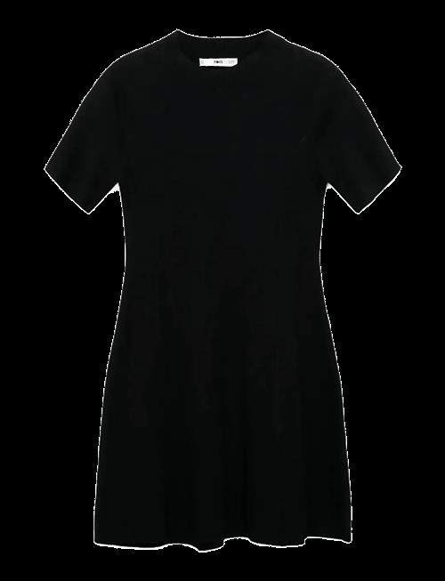 Mango | Fine-Knit Flared Dress | XS