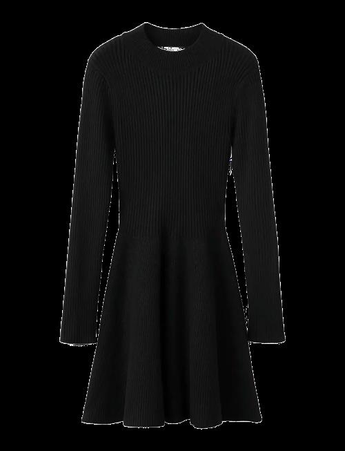 Mango | Ribbed Knitted A-Line Dress | XS