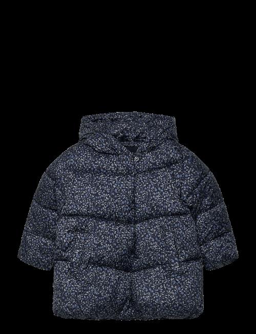 Mango | Long Padded Floral Anorak | 12-18M