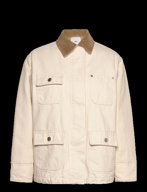 Mango | Denim Parka With Corduroy Collar | S