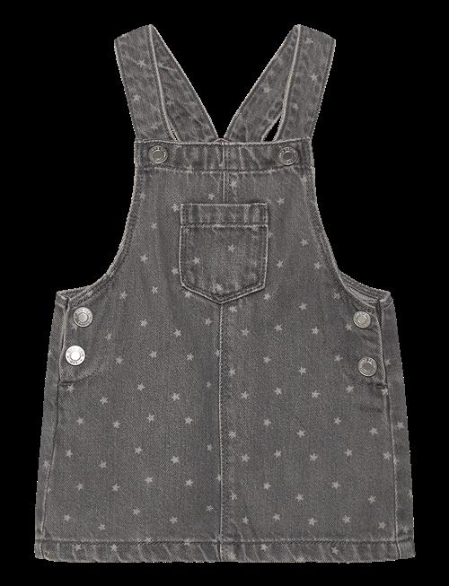 Mango | Denim Pinafore With Stars | 2-3