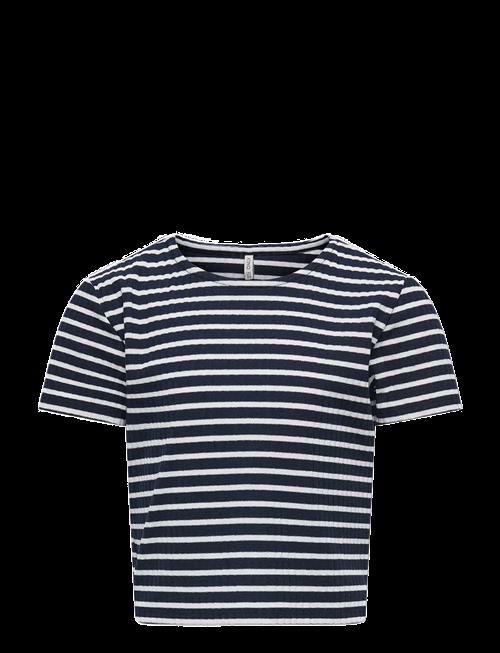 Kids Only | Kognella Striped S/S O-Neck Top Jrs Noos | 122-128