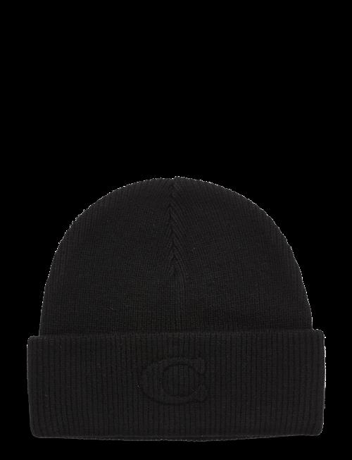 Coach Accessories | Embossed C Knit Beanie | ONE SIZE