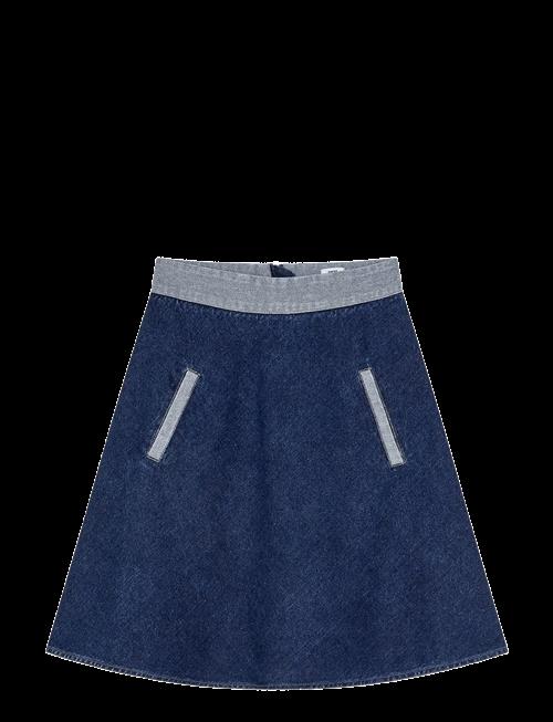Mads Nørgaard | Luke Denim Stelly Skirt Block | 36