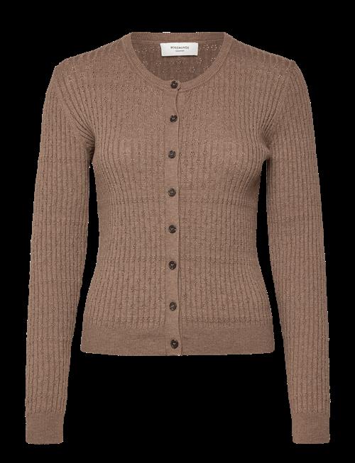 Rosemunde | Rwdarcy Ls Pointelle Cardigan | XS