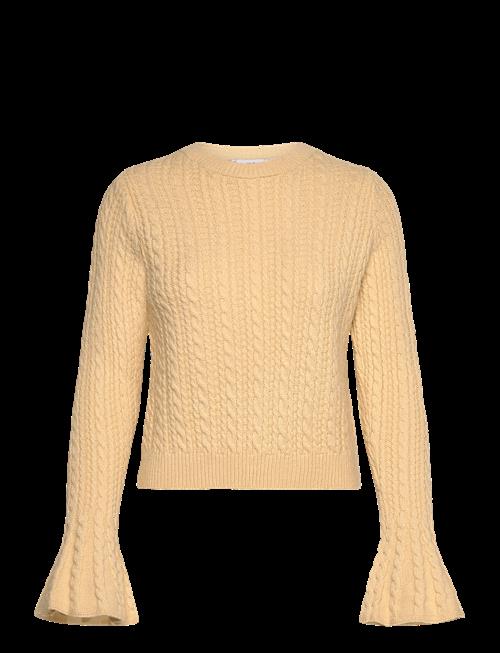 Mango | Cable-Knit Sweater With Flared Sleeves | XS
