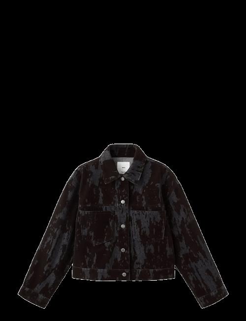 Mango | Devoré Denim Jacket | L