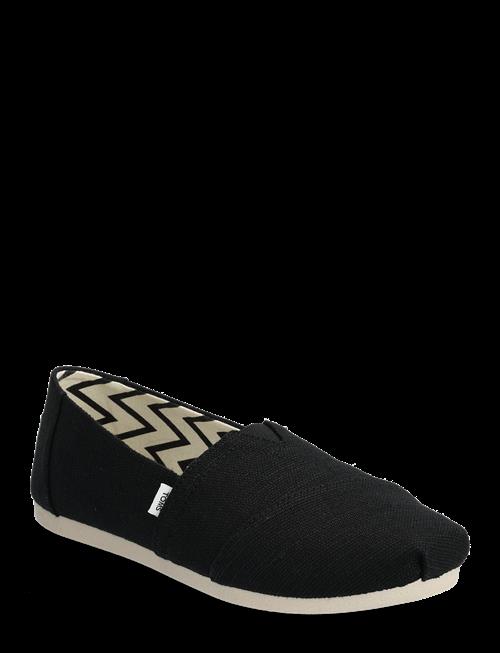TOMS | Blk Hrtg Cnvs Wm Aclass Esp | 39