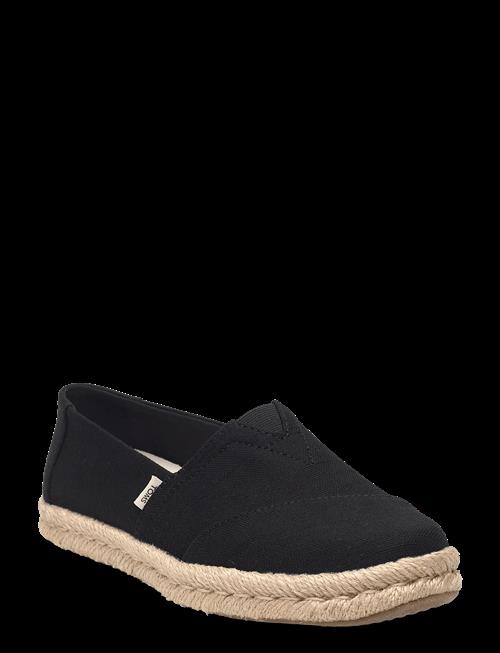 TOMS | Blk Rec Slubby Wm Alrope Esp | 38.5