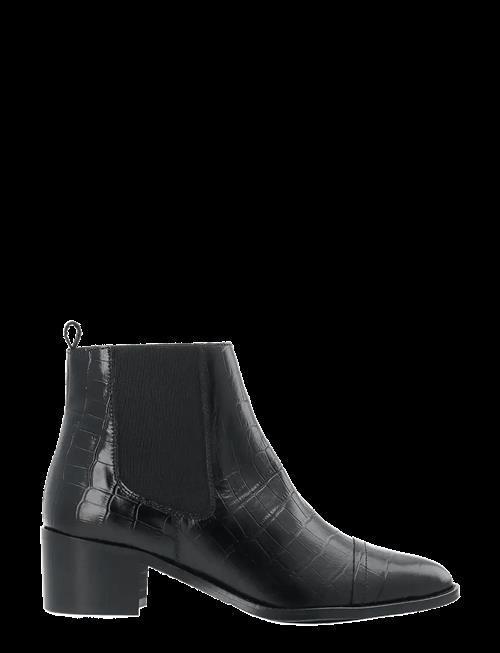 Bianco | Biacarol Dress Chelsea Boot Croco Embossed Leather | 39