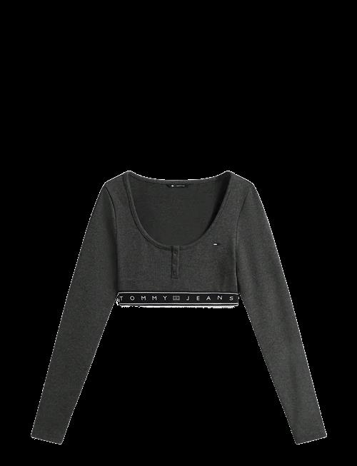 Tommy Jeans | Tjw Sp Crp Tape Ls Rib Tee | XS