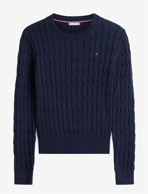 Tommy Hilfiger | Co Cable Mid Gg C-Nk Ls Swt | XXXL