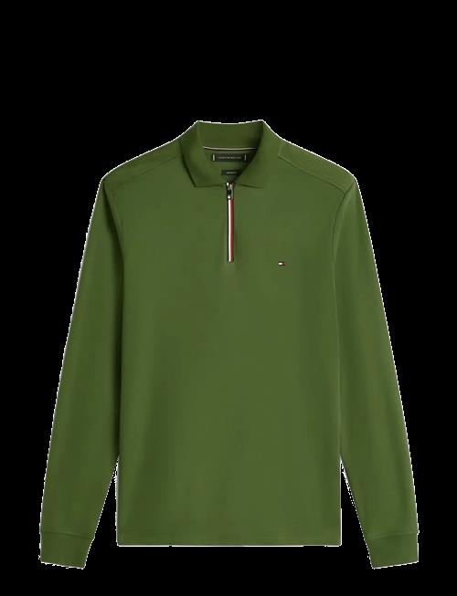 Tommy Hilfiger | Ls Liquid Rwb Zip Reg Polo | M