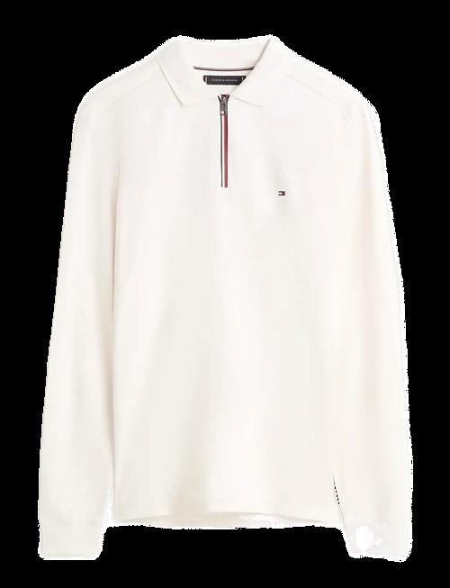 Tommy Hilfiger | Ls Liquid Rwb Zip Reg Polo | XXL