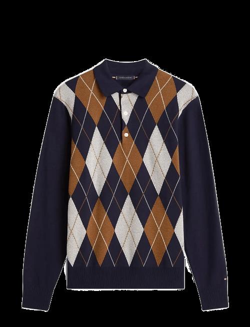 Tommy Hilfiger | Argyle Ls Rugby | XS