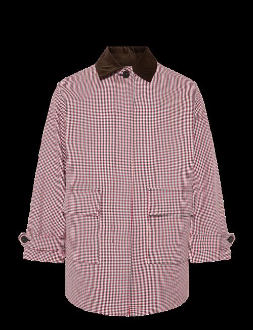Tommy Hilfiger | Check 2-In-1 Cotton Coat | 40