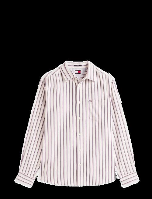 Tommy Jeans | Tjm Rlx Stripe Twill Shirt | L