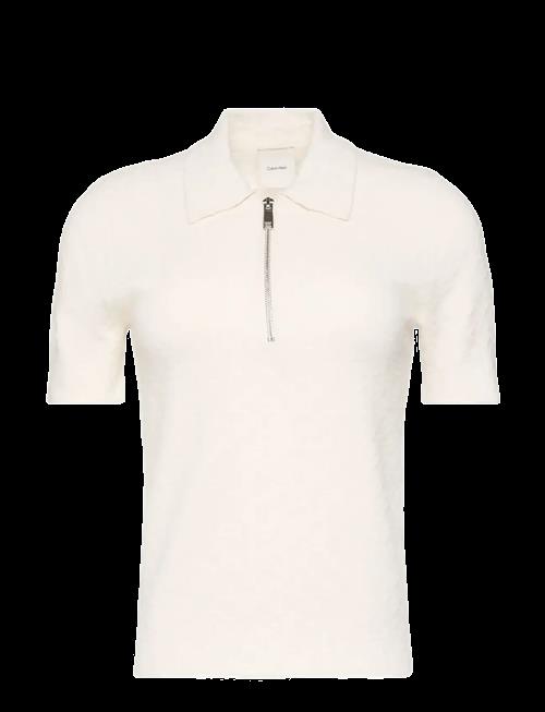 Calvin Klein | Aop Textured Ss Top | L