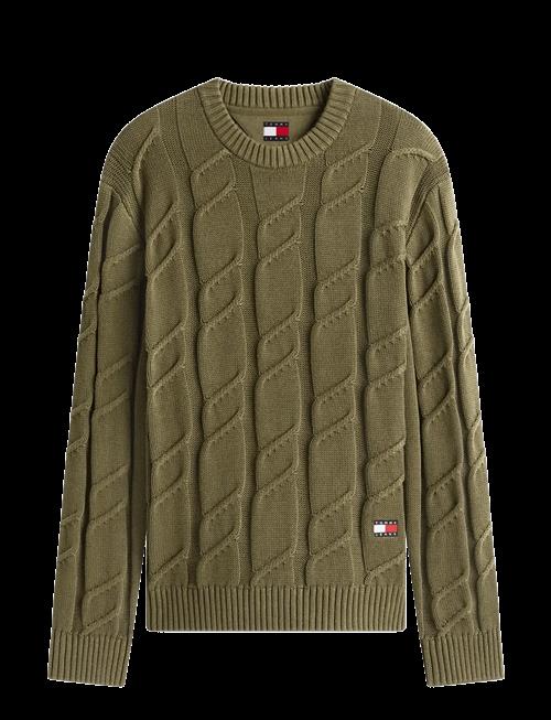 Tommy Jeans | Tjm Reg Chunky Cable Knt Swt Ext | XXXL