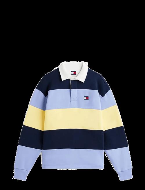 Tommy Jeans | Tjm Rlx Badge Stripe Rugby | XS