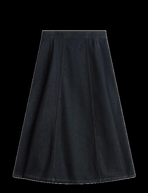 Tommy Hilfiger | Dnm Pure Flared Midi Skirt Hw | 40
