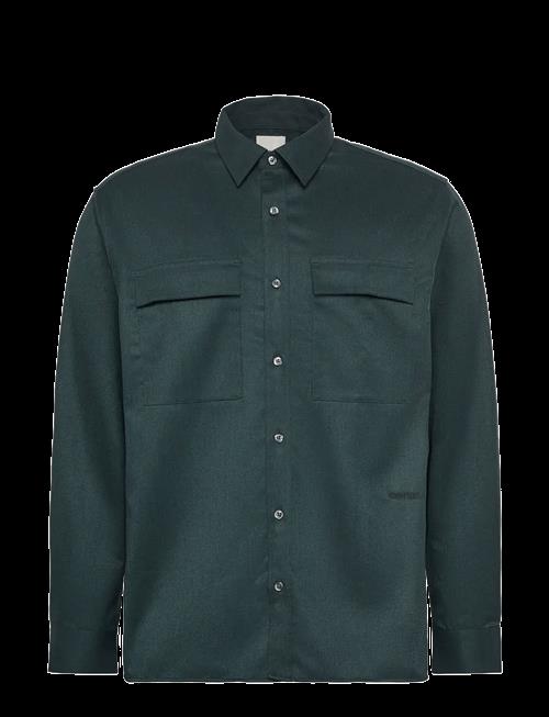 Calvin Klein | Ls Melange Pv Easy Shirt | M