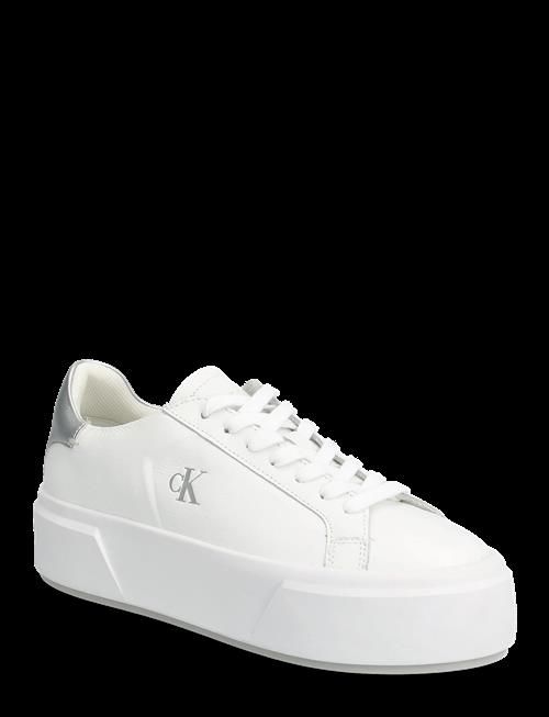Calvin Klein | Flatform Lace Up Lth Met | 40