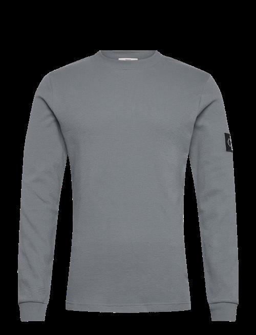 Calvin Klein Jeans | Badge Waffle Ls Tee | XS