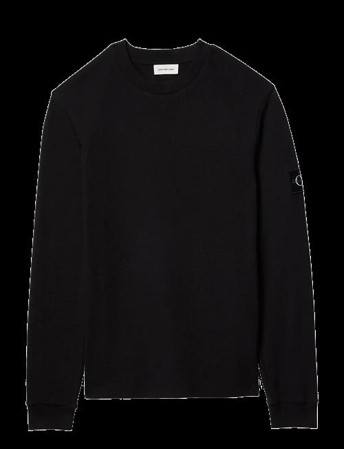 Calvin Klein Jeans | Badge Waffle Ls Tee | L