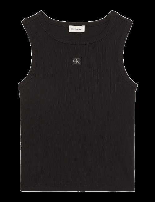 Calvin Klein Jeans | Heritage Label 2X2 Baby Rib Tank | S