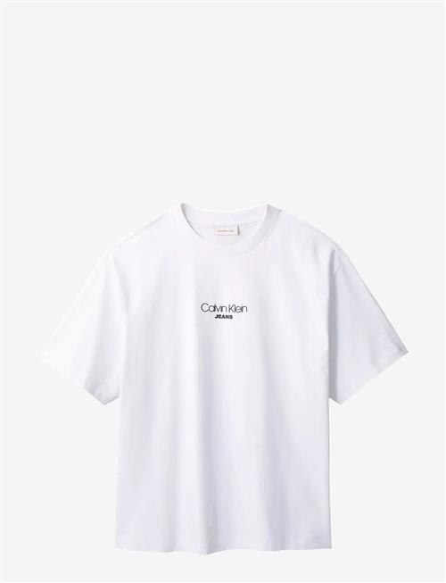 Calvin Klein Jeans | Ss 16S Rlxd Fit Ckj Graphic Tee | XXL