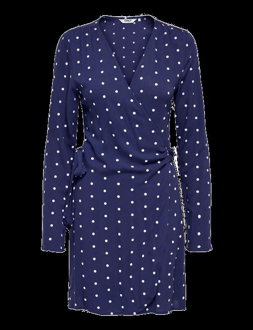 ONLY | Onlkeshav L/S V-Neck Wrap Dress Wvn | M