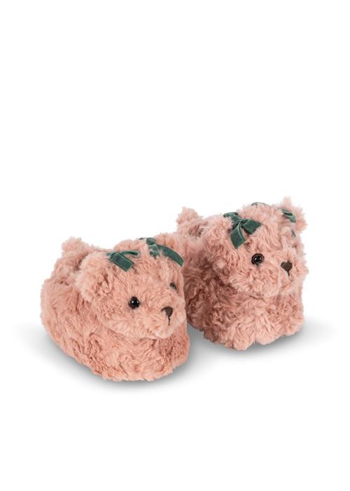 Konges Sløjd Teddy Tøfler Dusty Pink  Dusty Pink-31/32  Lyserød  31-32 EU  Piger
