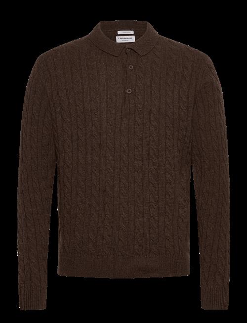 Lindbergh | Lambswool L/S Button Polo | L