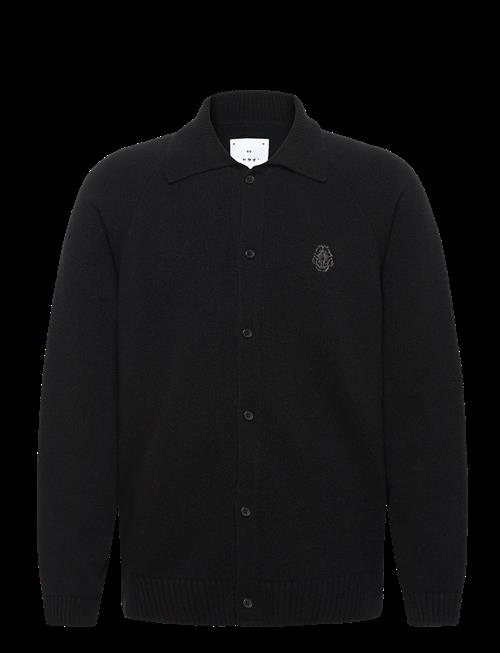 Edwin | Mars Polo Cardigan-Black | XL