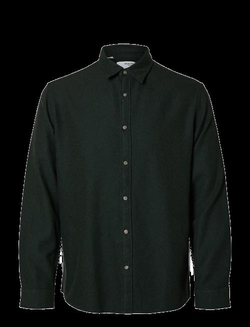 Selected | Slmregclaus Noah Brush Twist Sht Ls Noos | M